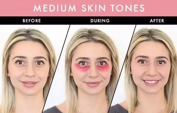 没有遮瑕如何正确遮瑕呢,遮瑕的正确方法图解