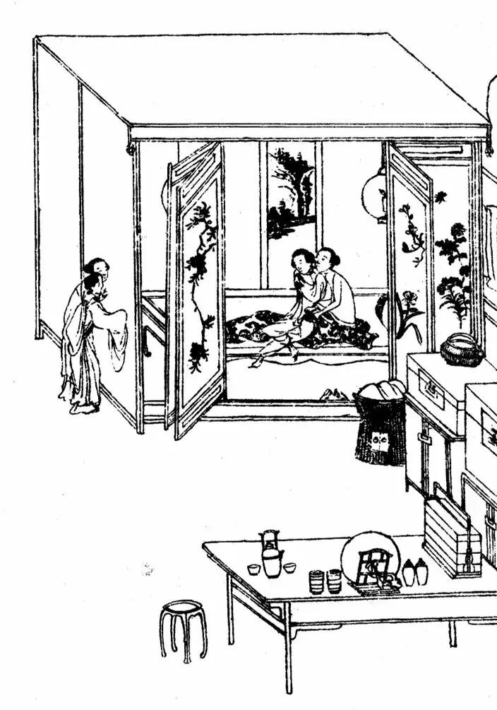 黄花梨架子床欣赏,黄花梨六柱架子床