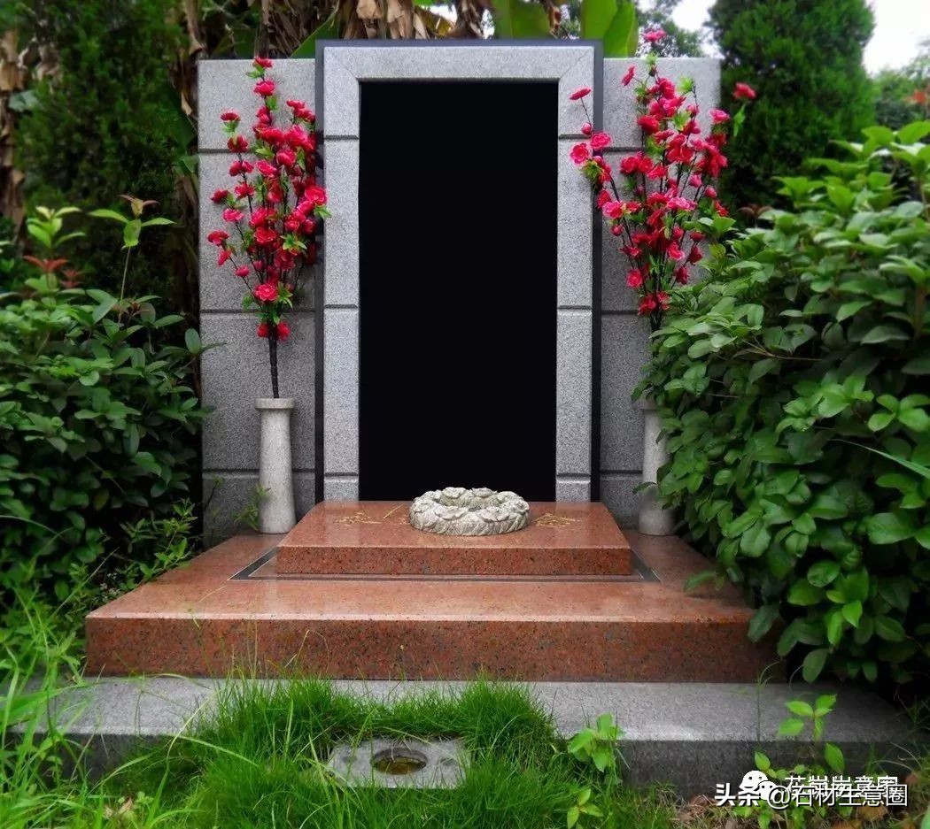 墓碑石材产地及价格,100种墓碑图片