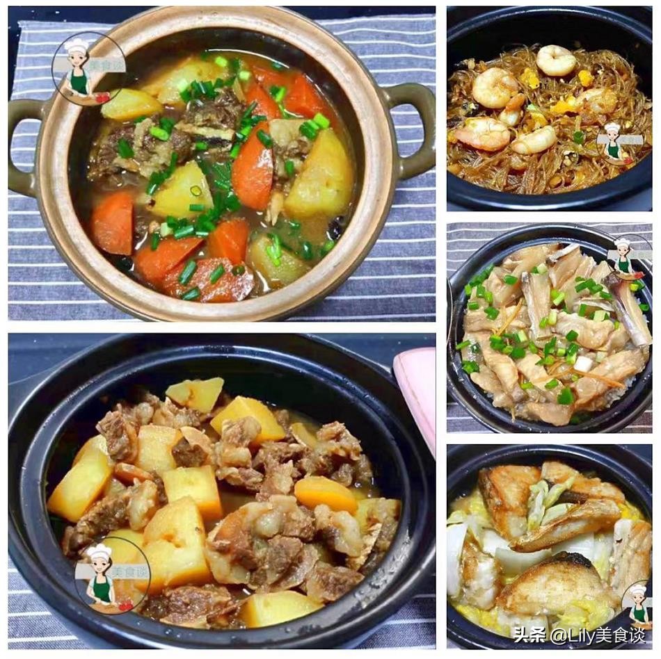 砂锅懒人菜谱美食图片,分享10道懒人砂锅菜
