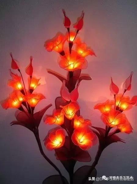 把彩色的*袜丝**套在铁圈上，最后竟然变得这么美（附教程）