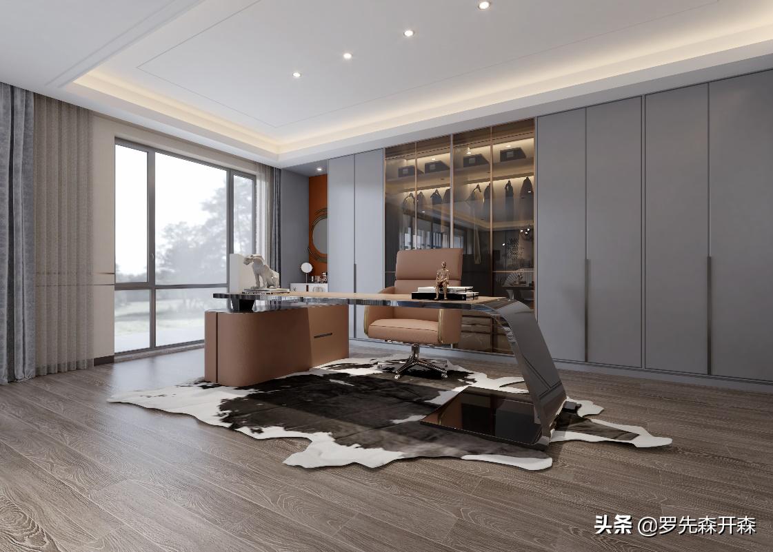 450㎡现代轻奢别墅软装设计；自然灵动，享现代雅士