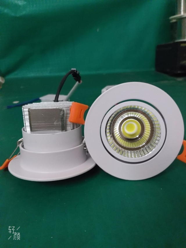 led天花吊顶筒灯节能灯泡,led天花筒灯3.5寸9w