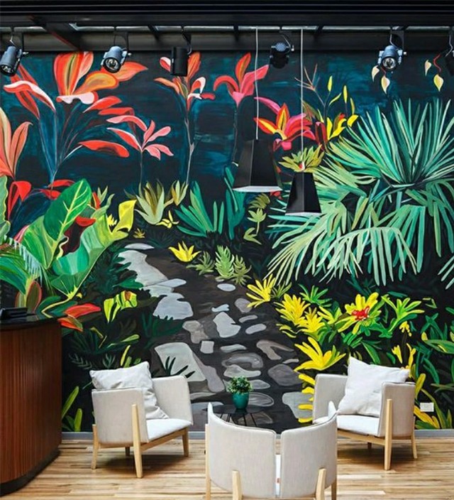 手绘墙绘必看,简单手绘墙绘