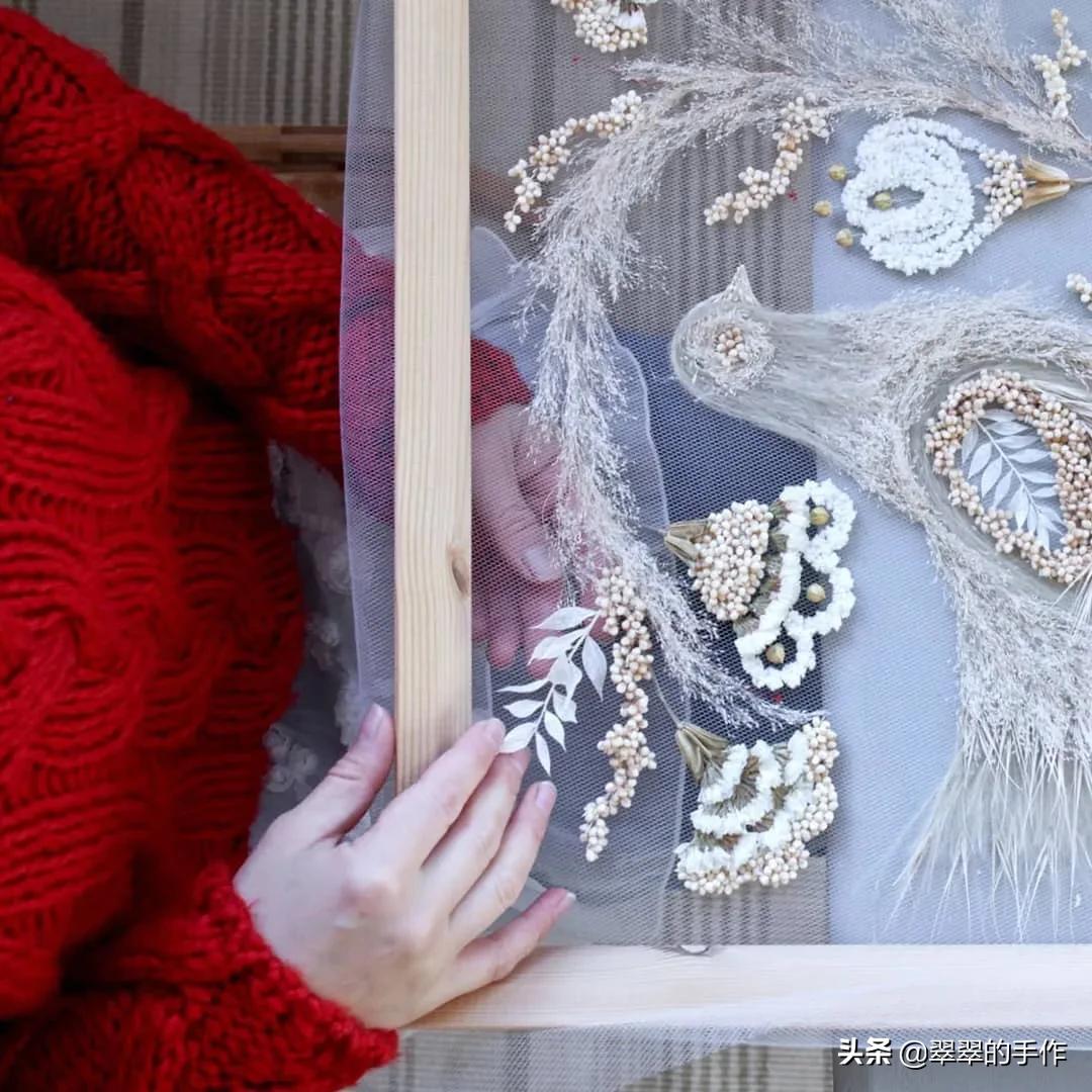 干花刺绣来源,干花刺绣图案