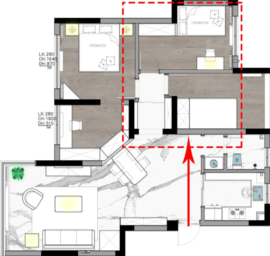 这还不算明白？入户隐私一步做到位了，让家居生活更放松自在
