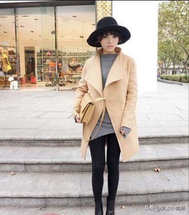 韩国冬季大衣搭配图片女,韩国穿搭女必备单品冬季