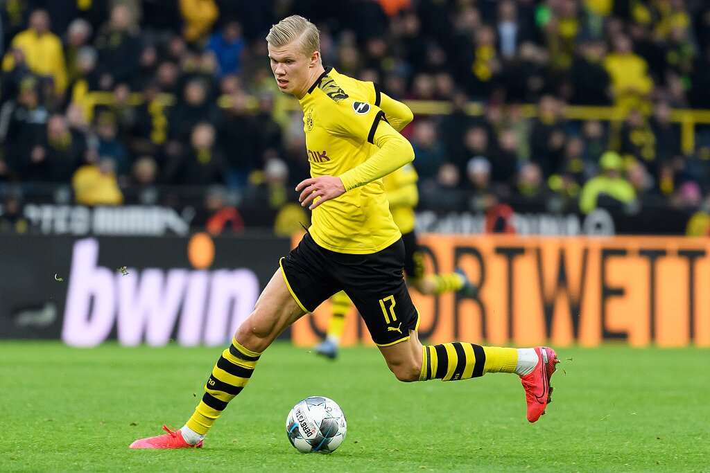 魔人哈兰德最近进球,魔人布欧哈兰德进球