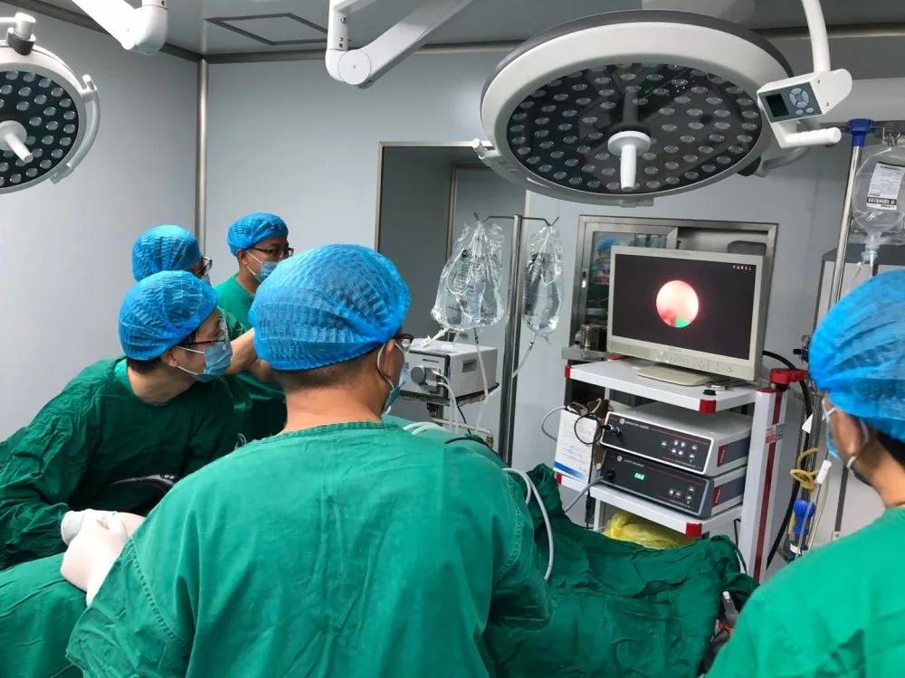 腹腔镜手术取节育环,节育环取出手术