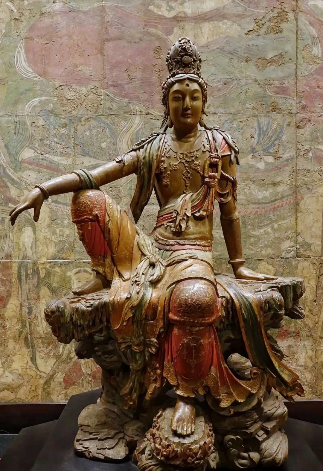 水月观音最美照片,安岳水月观音在哪里