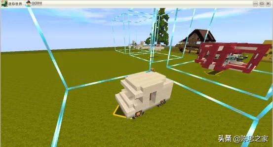 迷你世界高科技汽车的教程,迷你世界最快载具