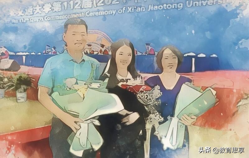 一家三口同为校友，“书香门第”太优秀