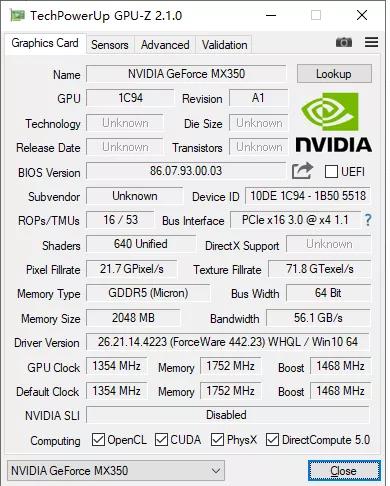 mx350深度评测,mx350性价比