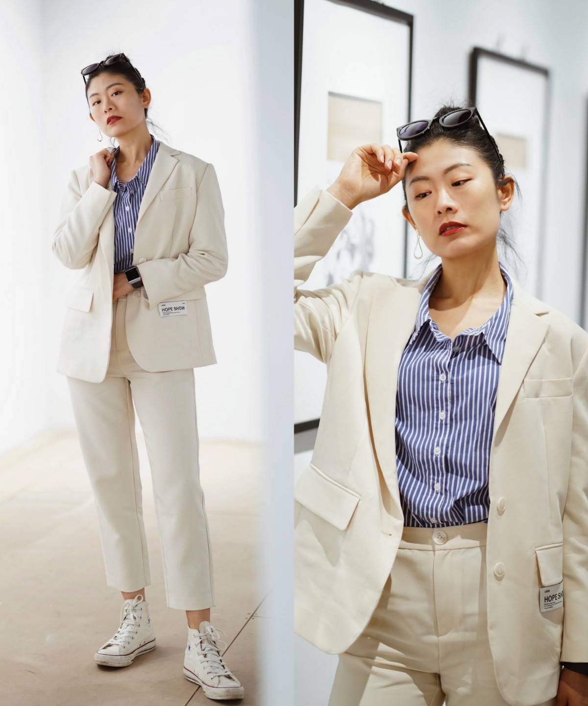 立春之后的时髦实用之选:小西装、风衣和连衣裙