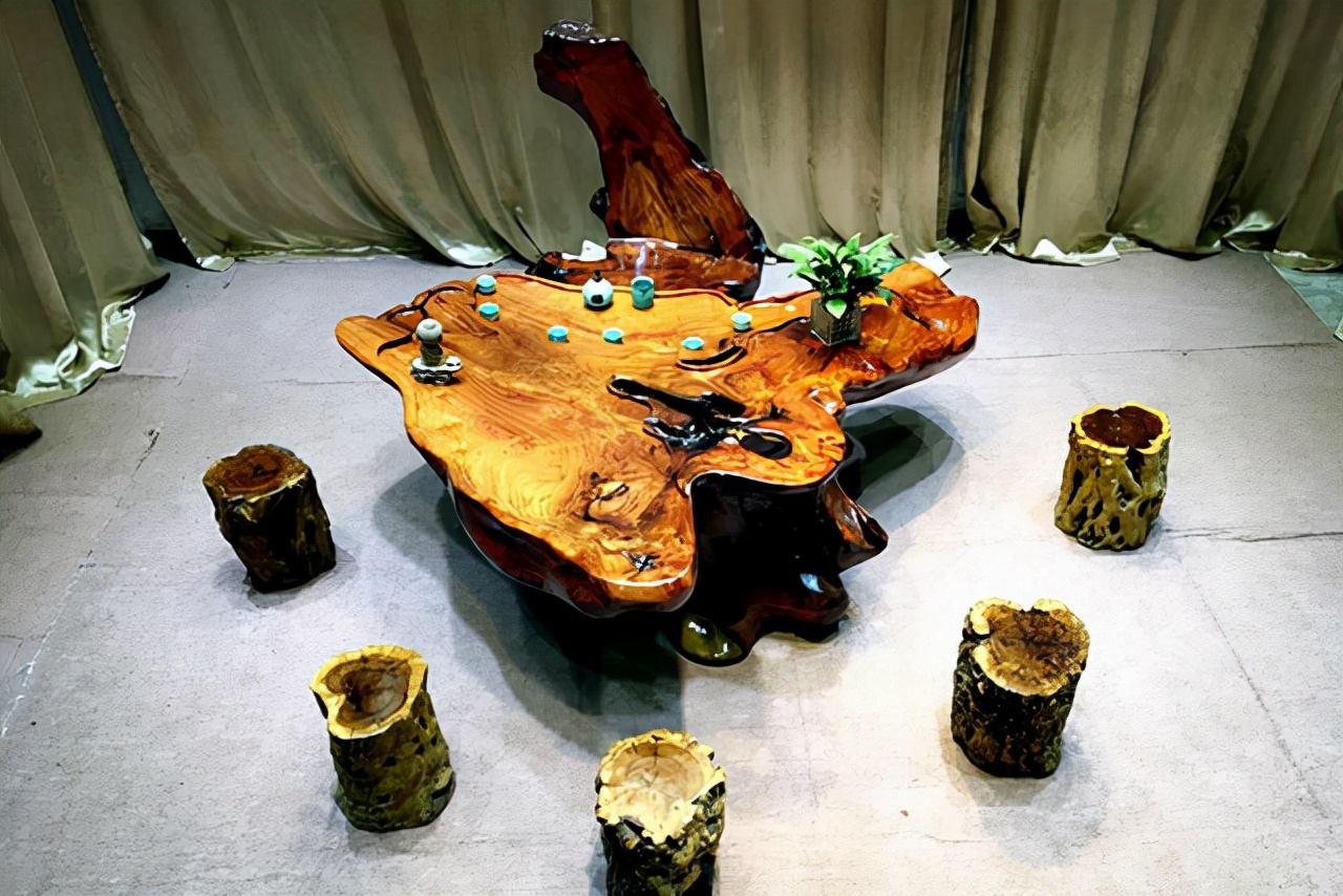 根雕茶台和其他茶台的区别,根雕茶台有什么说法