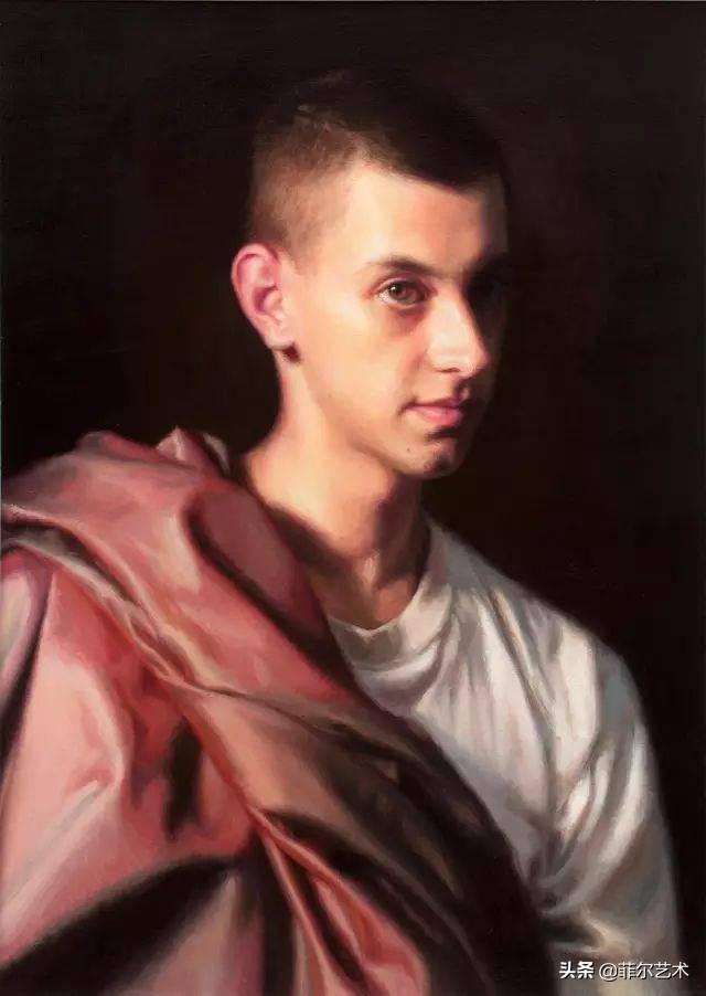 油画人物写实油画,玫瑰花油画写实油画