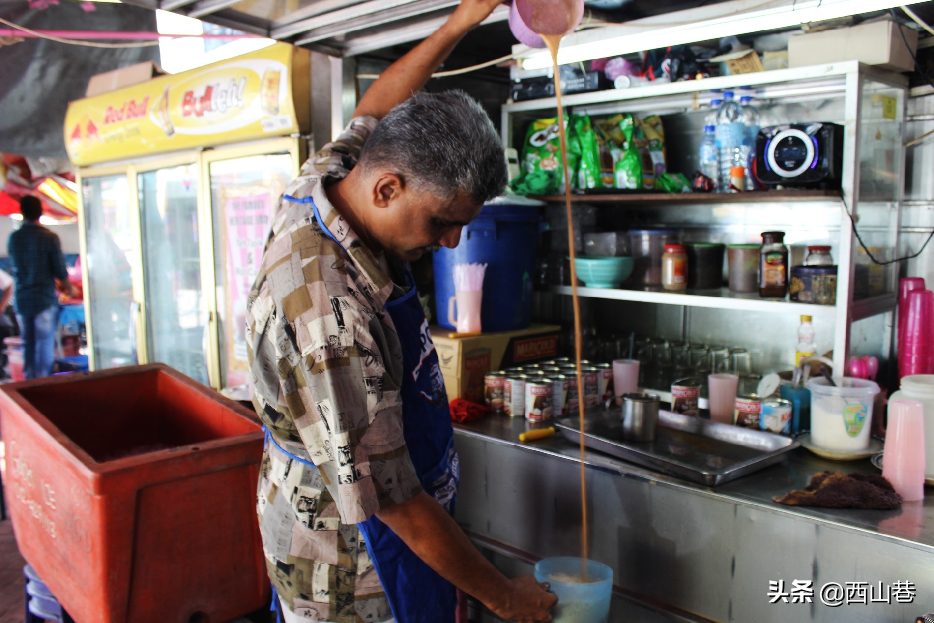 马来西亚玫瑰露饮料,马来西亚必喝饮料