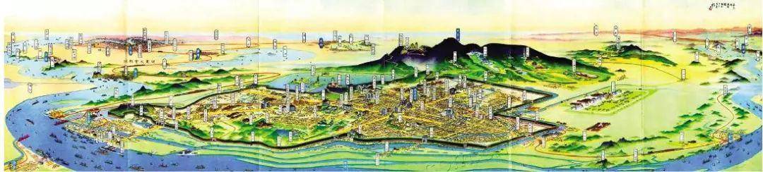 南京作为古都其名也经历过变迁,六朝古都南京城建历史变迁