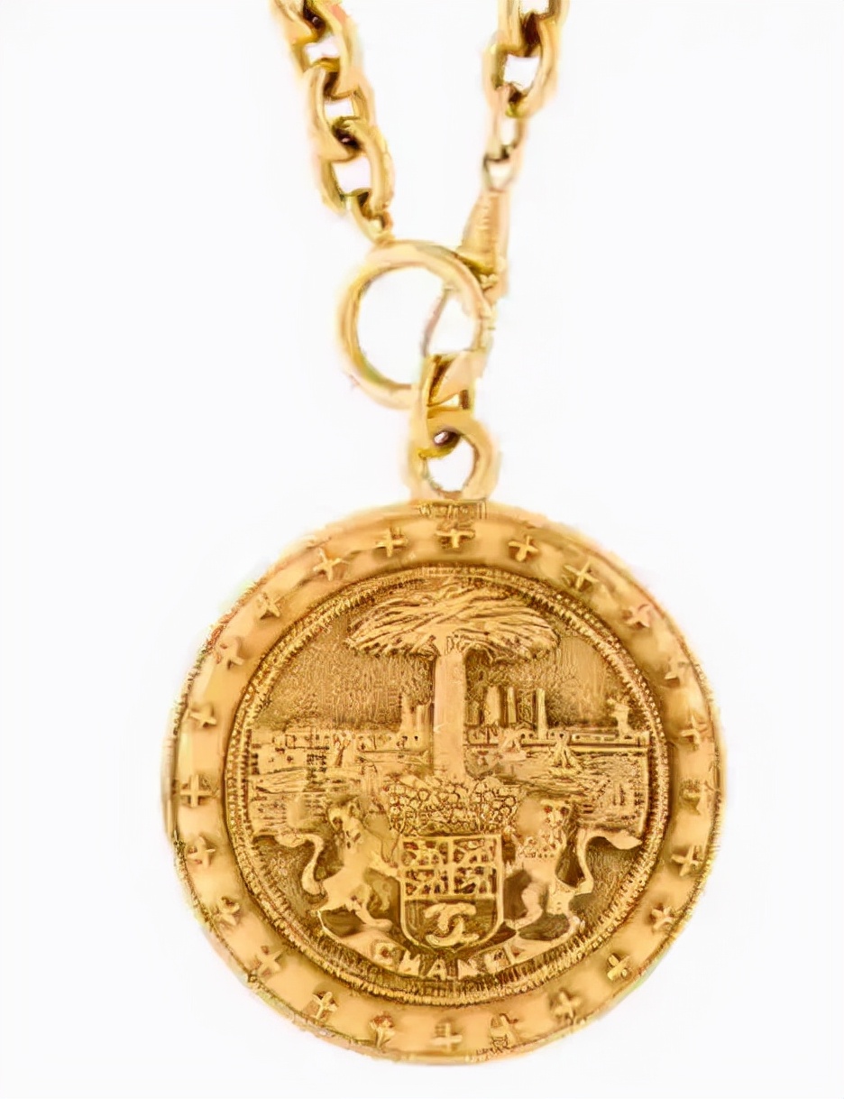 chanel香奈儿中古项链,中古饰品vintage香奈儿