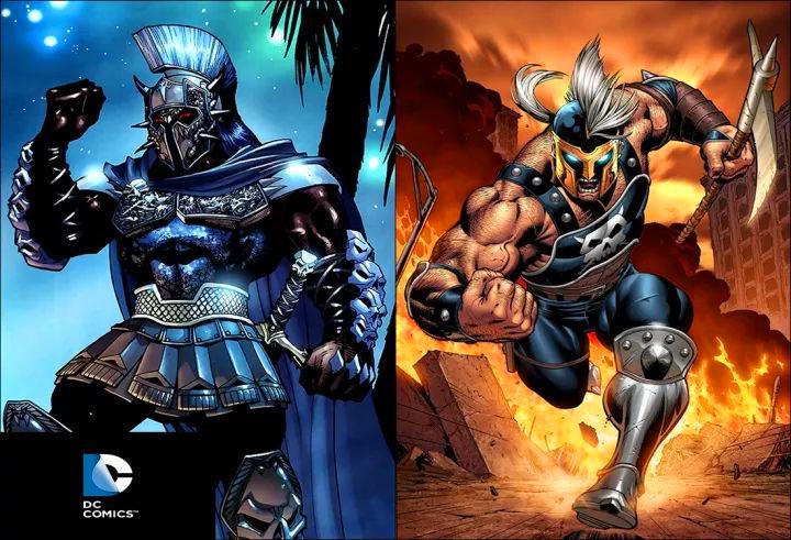 漫威dc互相抄袭角色,漫威dc相似人物的图片