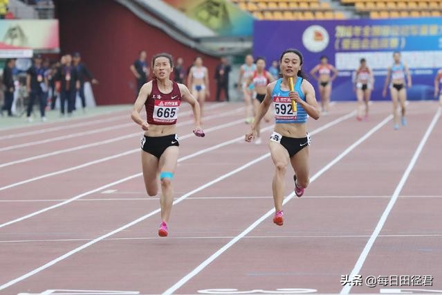 日本接力队7秒04夺冠,中国女队4:2战胜日本女队