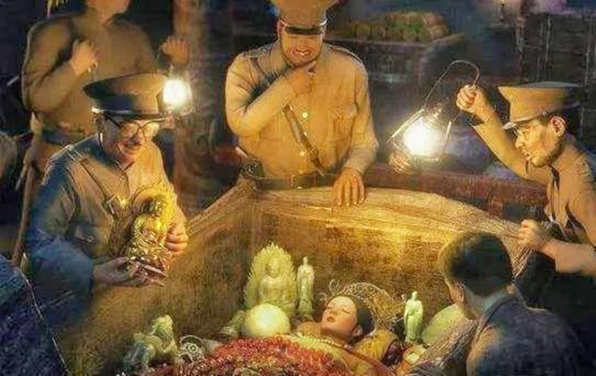 慈禧墓里面的宝物到底有多少,慈禧墓最珍贵的三件宝物