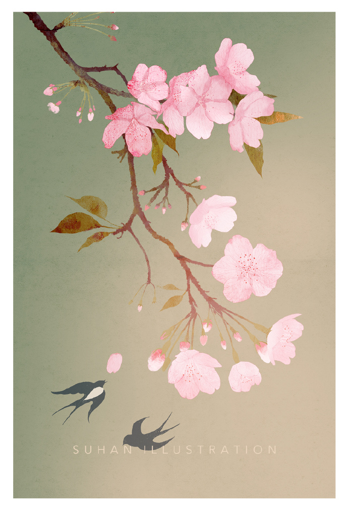 插画师有代入感有意境的作品,唯美插画中国