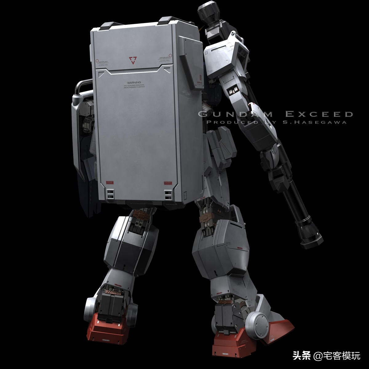 模玩机设：“爱娜，我喜欢你！”HG新生陆战型高达