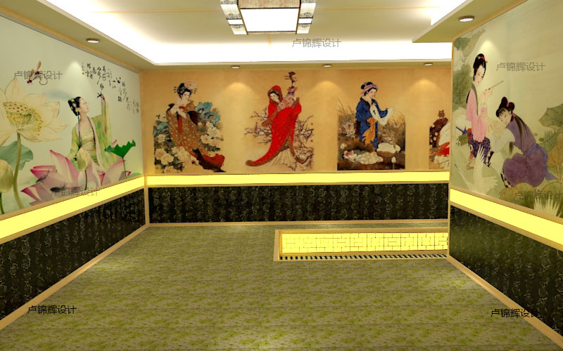 家用纳米汗蒸房装修,家用安然汗蒸房效果图