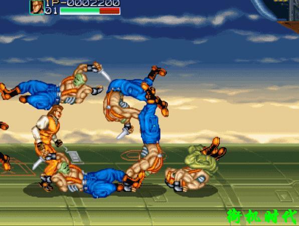 街机游戏在对手身上旋转大招,街机游戏有一个角色是食人花