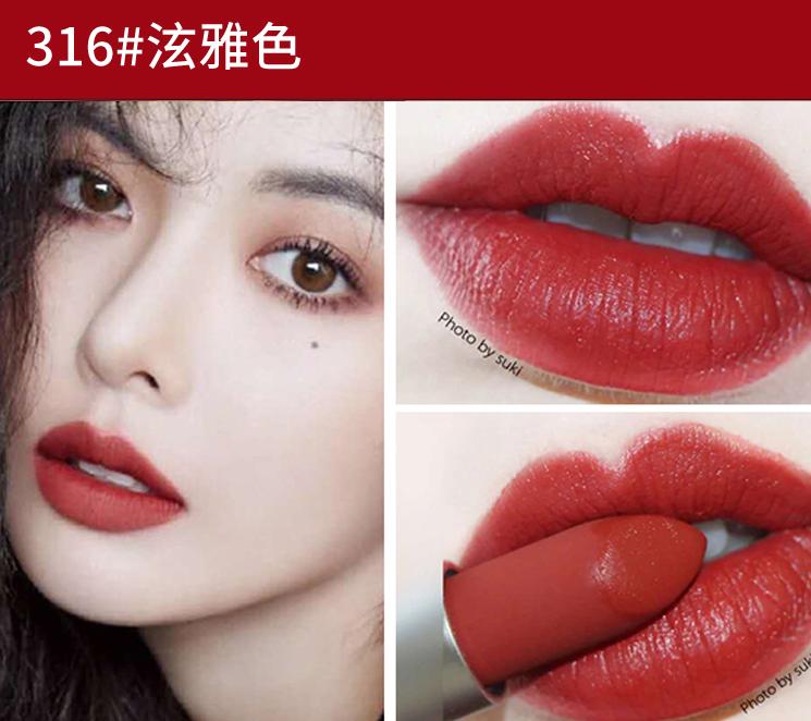 mac泫雅色口红是什么颜色,泫雅口红316号