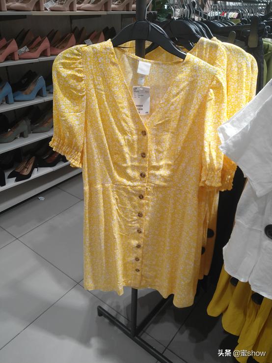 hm裙子夏季,hm新品穿搭女