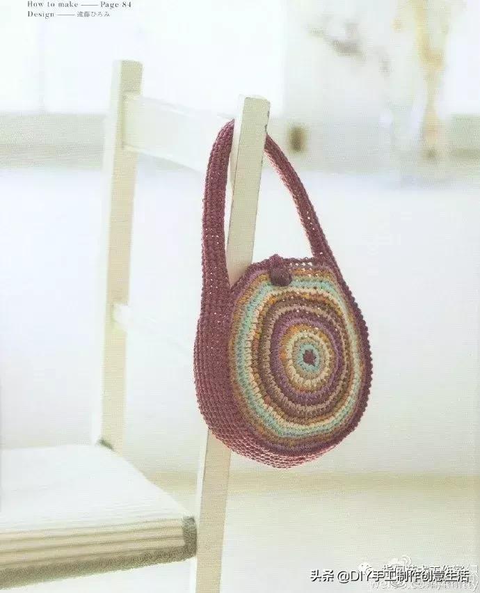 简单易学的编织包包教程,教程手工编织包包夏天大容量