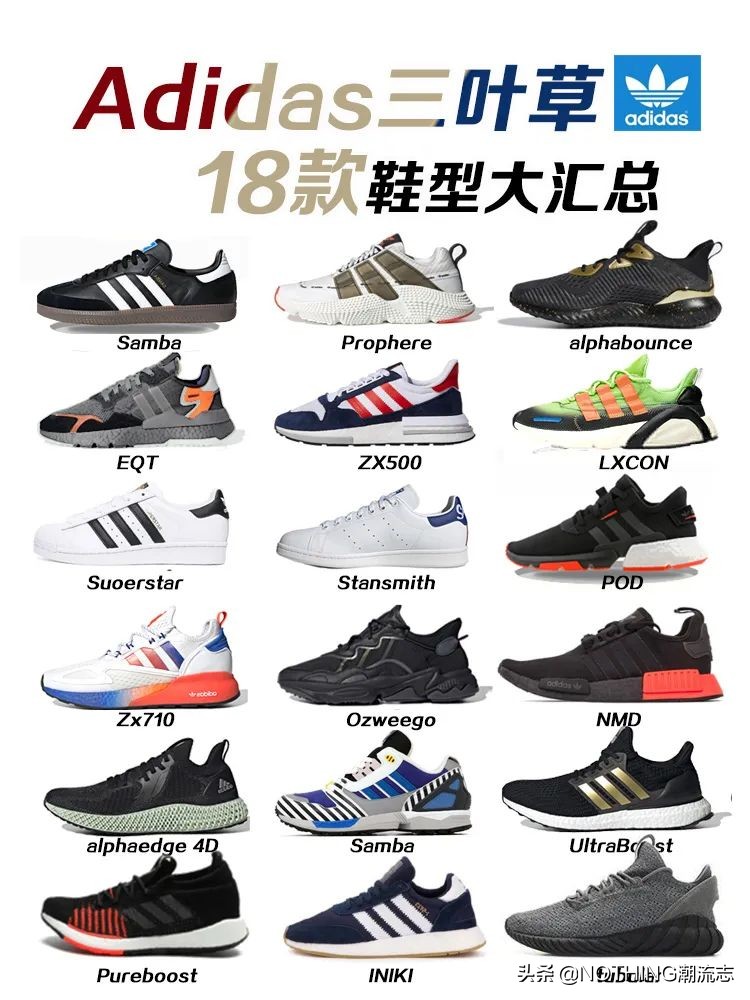 adidas阿迪达斯三叶草经典,三叶草德训系列鞋型大小区别