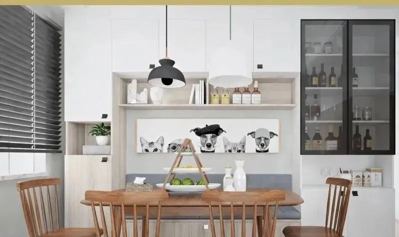 套内100平客餐厅装修效果,20人以上高端餐厅包间装修