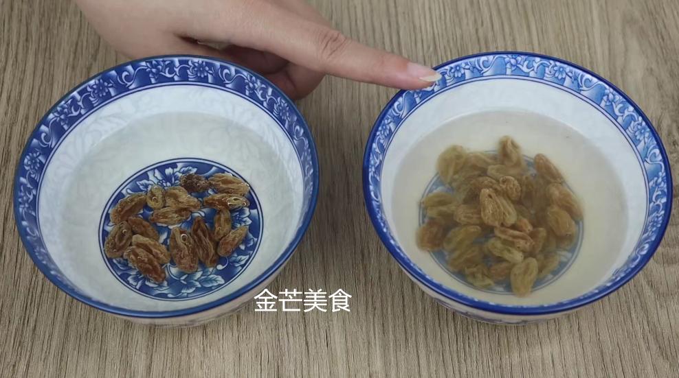 硫磺熏的葡萄干与正常葡萄干图片,硫磺葡萄干的特征