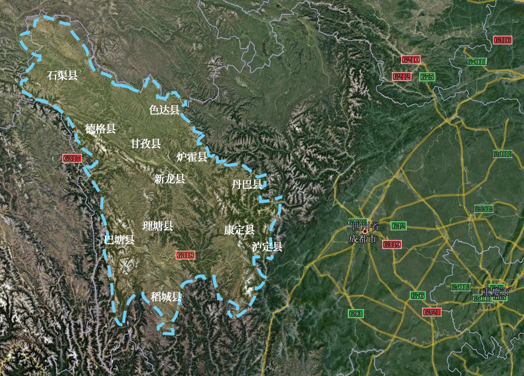 甘孜是个什么神奇的地方,甘孜的人间仙境