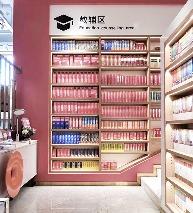 儿童书店装修效果图,书店创意装修