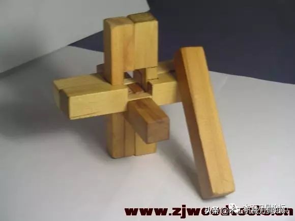 鲁班锁六柱印教程,鲁班锁四根怎么拼