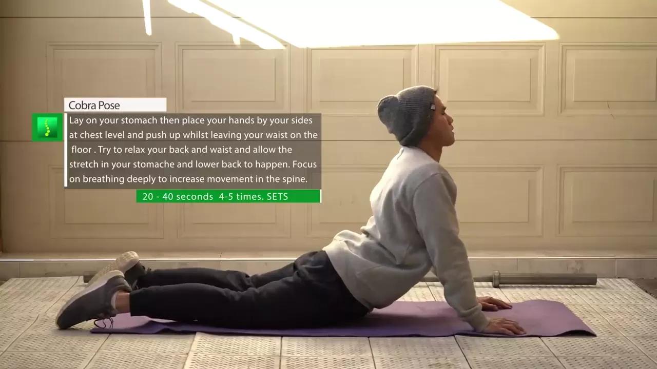 什么动作拉伸腰部,缓解腰部疼痛的拉伸