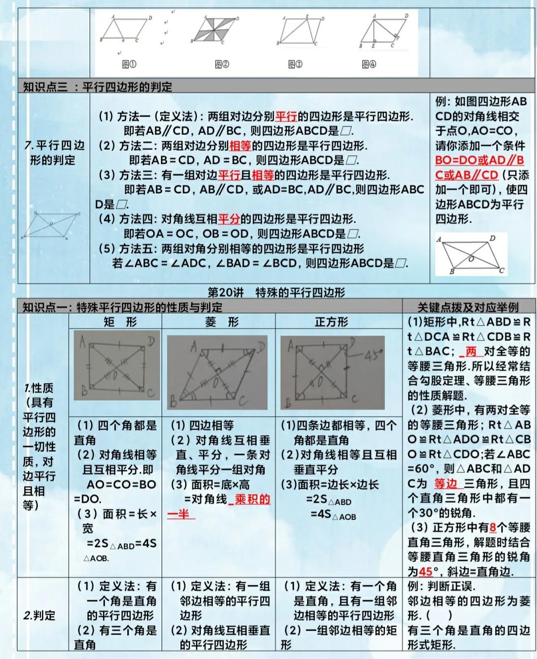 初中数学知识自学教材推荐,初中数学全册资料