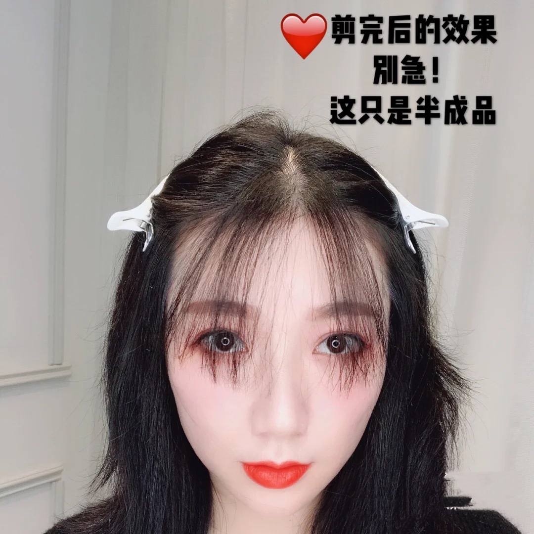 刘海少怎么剪日系斜刘海,自己怎么剪辛芷蕾同款短发