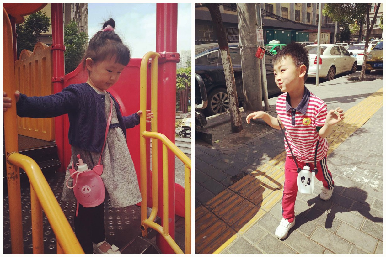 儿童有壶套的水壶,有孩子必备水壶