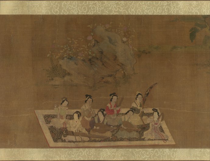 明代四大家仇英重彩画作品欣赏,仇英十大传世名画图文