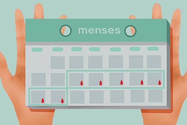 每个月都来2次月经怎么回事,两次月经相隔15天什么原因