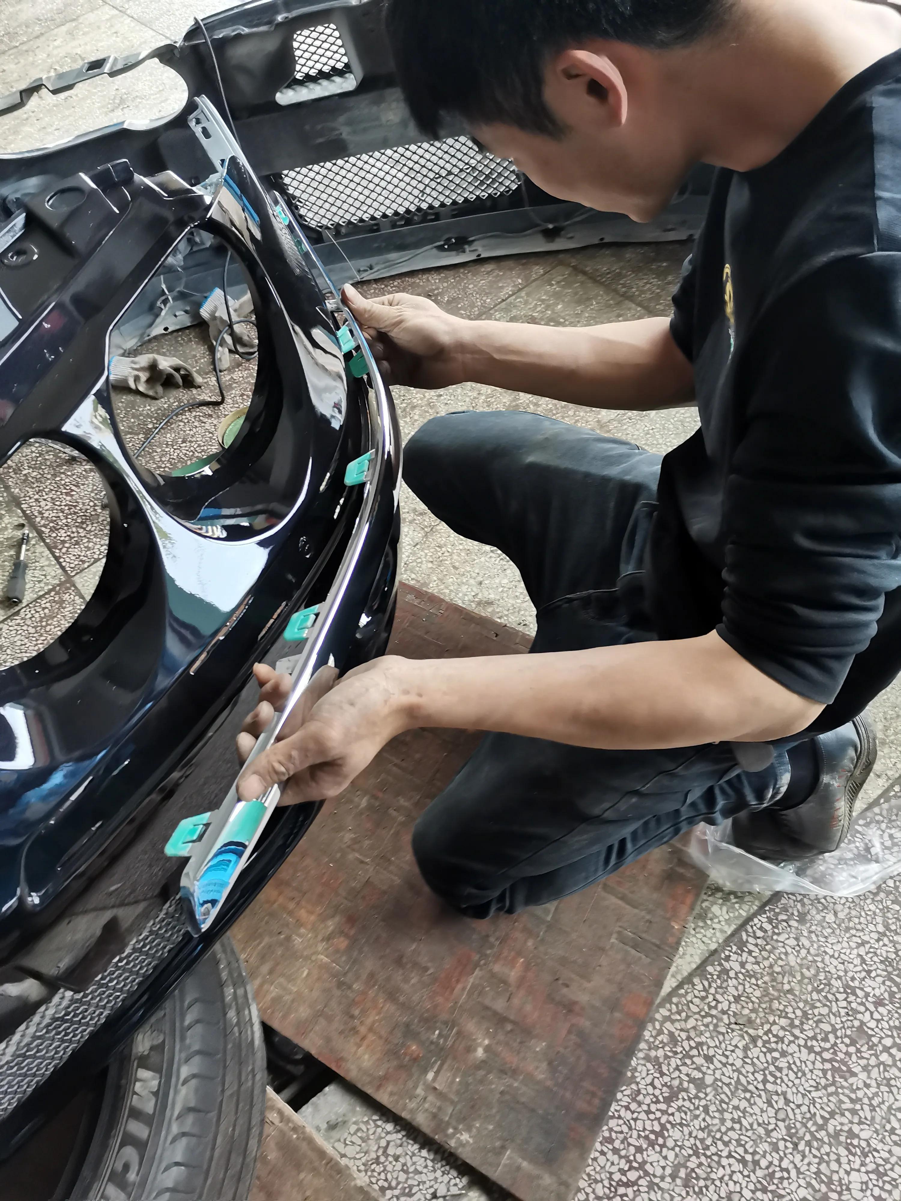 ⑤《打造我的名爵7Lmk1》文终于对题了，换掉MG7L的大嘴，上4眼杠