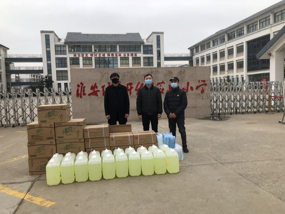 最美有你→淮安经济开发区实验小学筑起防疫与开学“钢铁城墙”