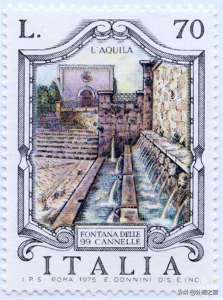 1987年意大利艺术文化遗产邮票,意大利稀少邮票