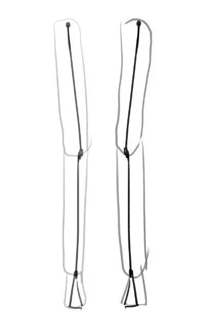 动漫人物的腿怎么画才好看,简单的动漫腿怎么画