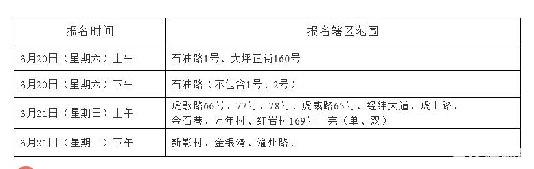 渝中区巴蜀小学划片范围,重庆渝中区小学划片一览表